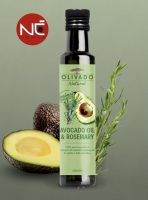 Olivado Avocado Oil and Rosemary 250ml.