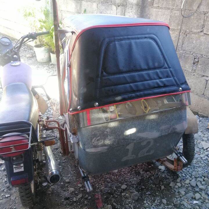 Tricycle Tolda Leather for Sidecar Back Only with foam inside / Rolan