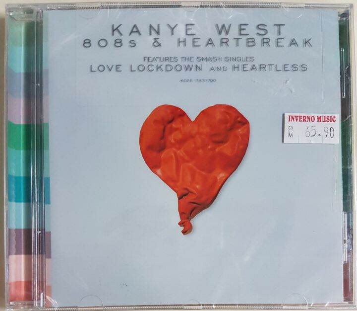 Kanye West - 808s & Heartbreak CD | Lazada