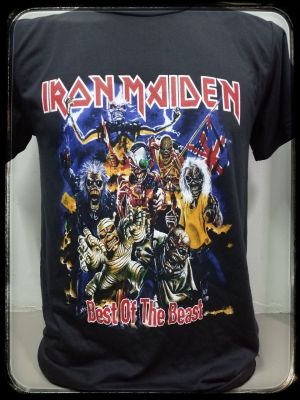 เสื้อ​วง​Iron​Maiden​ผ้า​บาง​50