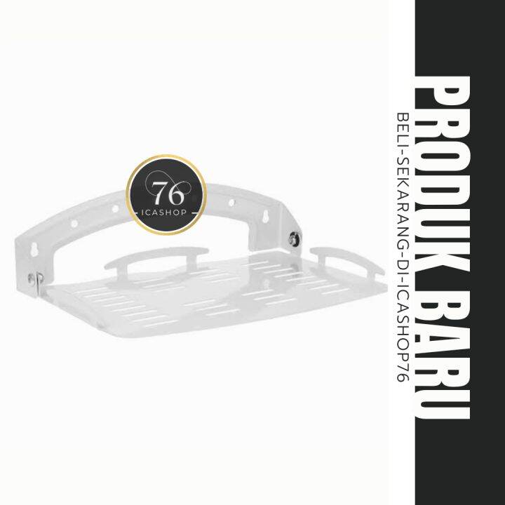 Ambalan Rak Besi Bracket DVD DVR CCTV Rak Dinding Router TV Setup Box ...