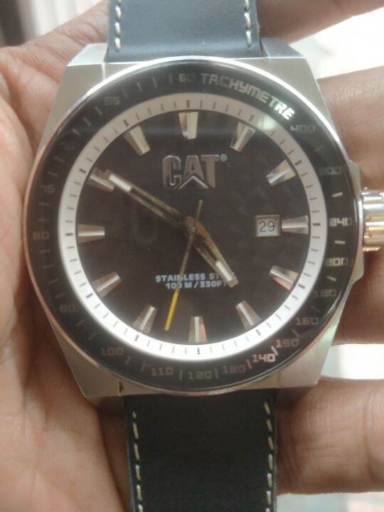jam tangan CAT original Swiss big size mulus Lazada Indonesia