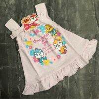 อันปัง Anpanman  เสื้อคอกระเช้าติดโบว์ โดะคิ่นจัง SA3384 80-90cm