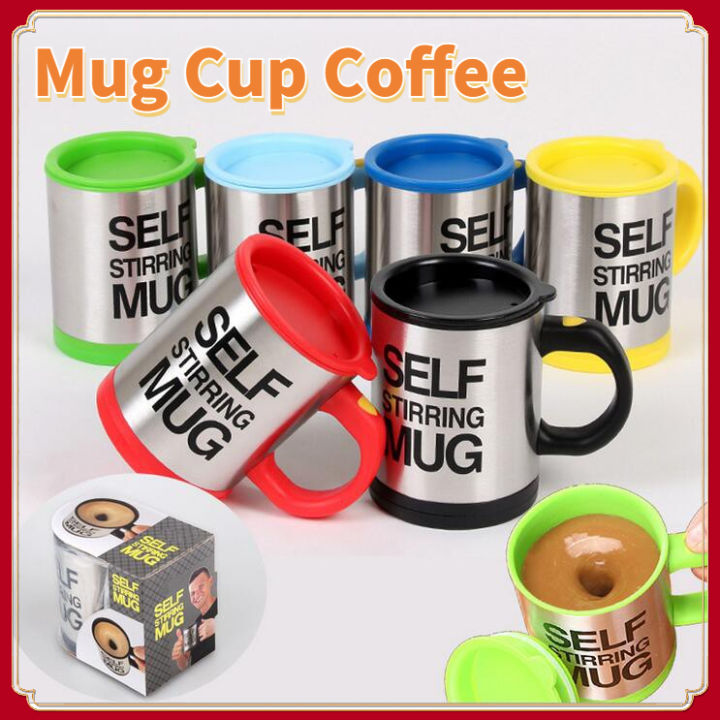 Auto Mixing coffee cup Stainless Electric Lazy Self Stirring Mug Hot  Chocolate