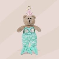 ?‍♀️Starbucks Mini Siren Bearista Bear Key Chainแท้?