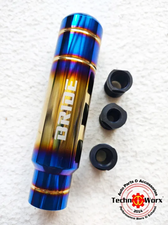 13cm BRIDE Shift Knob Titanium burnt JDM Manual shifter universal High