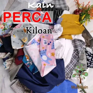 Jual Kain Perca motif LV Coklat - Kota Tangerang - Shopurmaterial