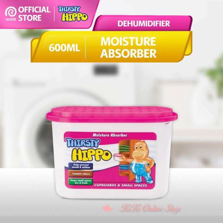 Thirsty Hippo Dehumidifier Moisture Absorber (600ml) Lazada