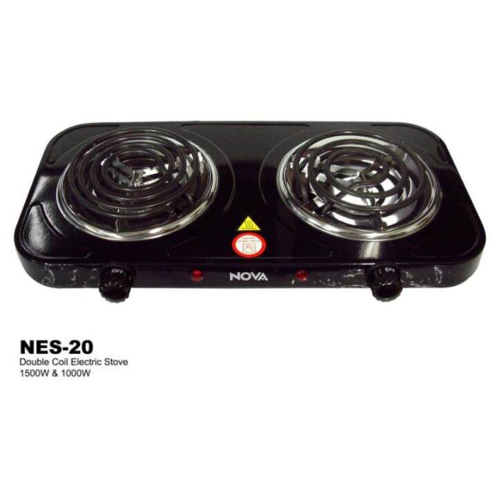 NOVA Double Coil Electric Stove (NES20) Lazada PH