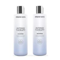 Pravana Intense Therphy cleanse shampoo +conditioner 325ml  แชมพูพร้อมครีมนวดเนื้อบางเบา ทำความสะอาดได้อย่างหมดจรด พร้อมฟื้นฟูสภาพเส้นผมด้