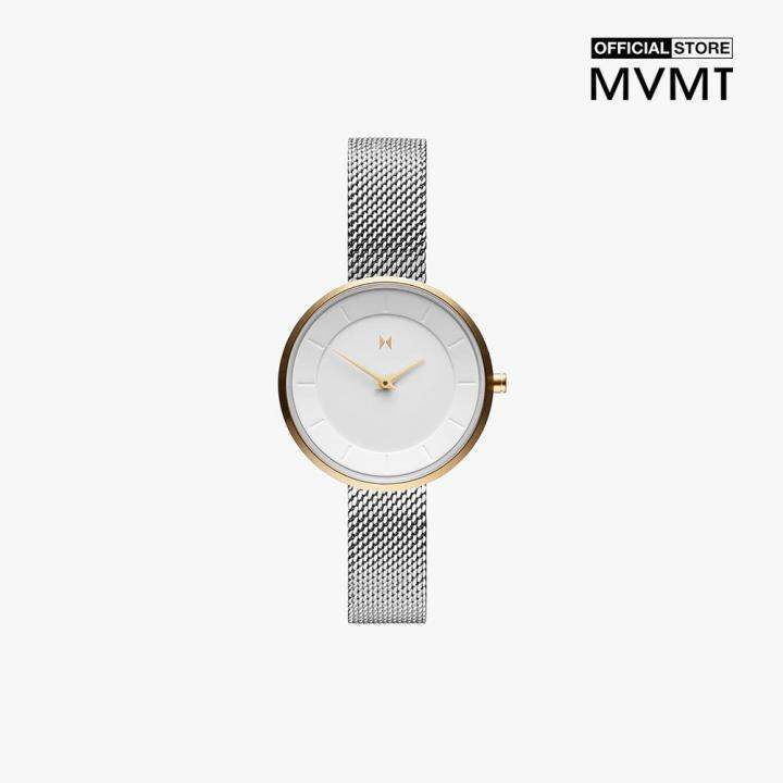 Đồng hồ nữ MVMT mặt tròn dây thép 32mm D-FB01-SG 0000-07