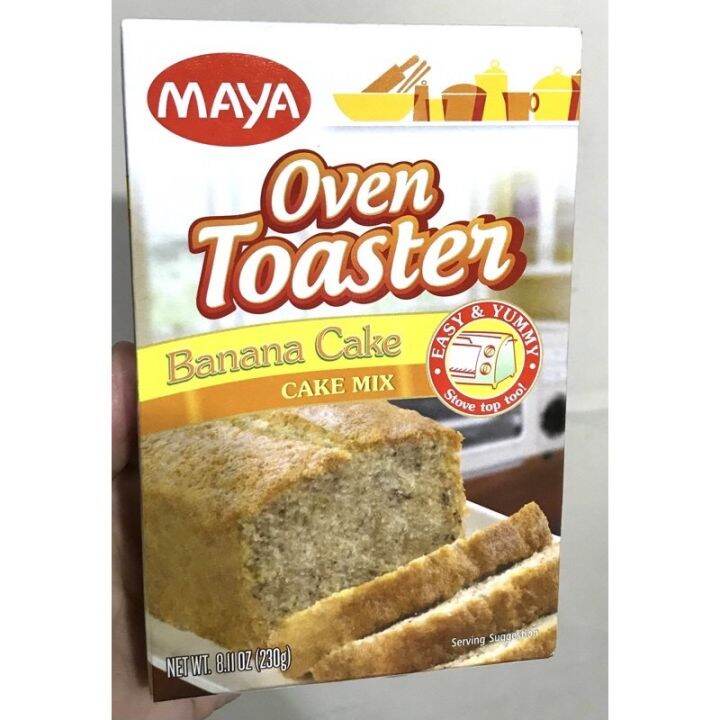 Maya Oven Toaster Banana Cake Mix 230g Lazada PH