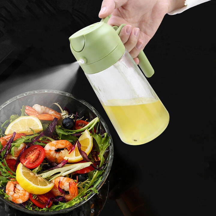 Multifunctional Oil Spray Bottle Kitchen Glass Spray Oil Spray Storage