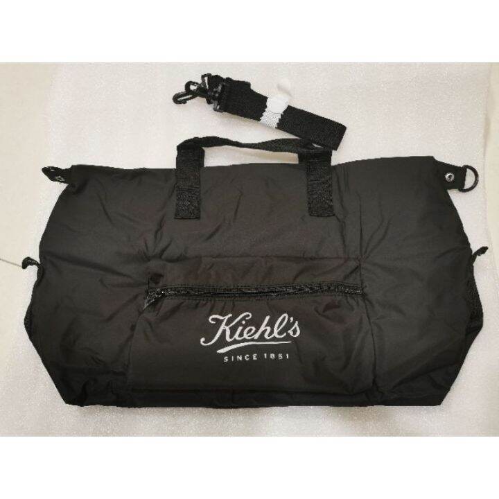 KIEHL’S Limited Edition Duffle Foldable Large Travel Bag Lazada