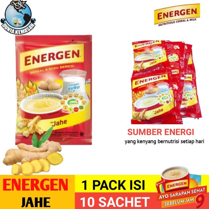 Energen Jahe 32gram 10 Sachet Sereal Susu Sarapan 1 Renceng Isi 10 Lazada Indonesia 