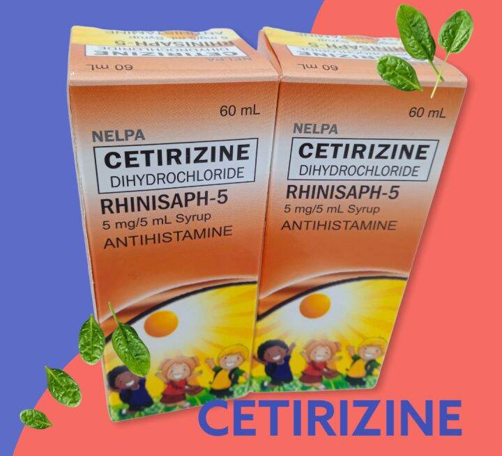 CETIRIZINE SYRUP 5mg Lazada PH