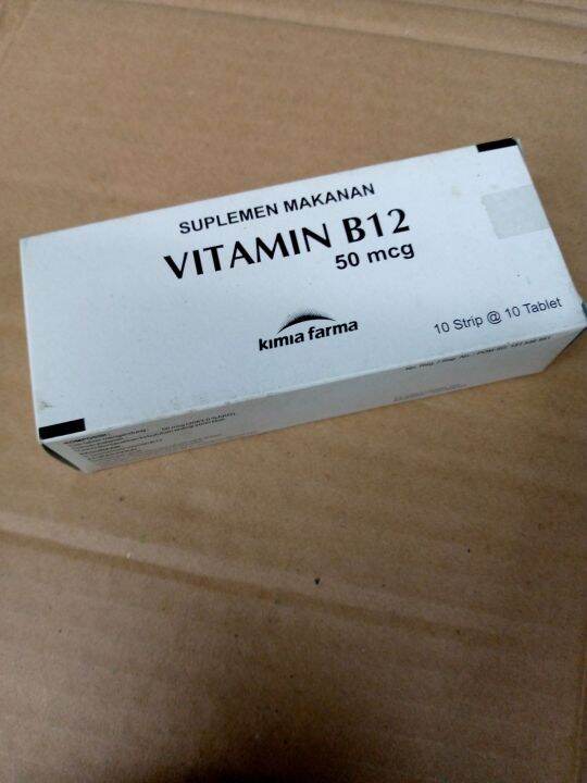 Vitamin B12 50 Mcg Kimia Farma | Lazada Indonesia