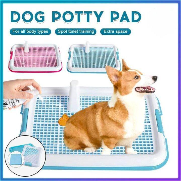 MC 48cm x 36cm Portable Indoor Nonslip Pet Urine Tray Dog Pee Toilet