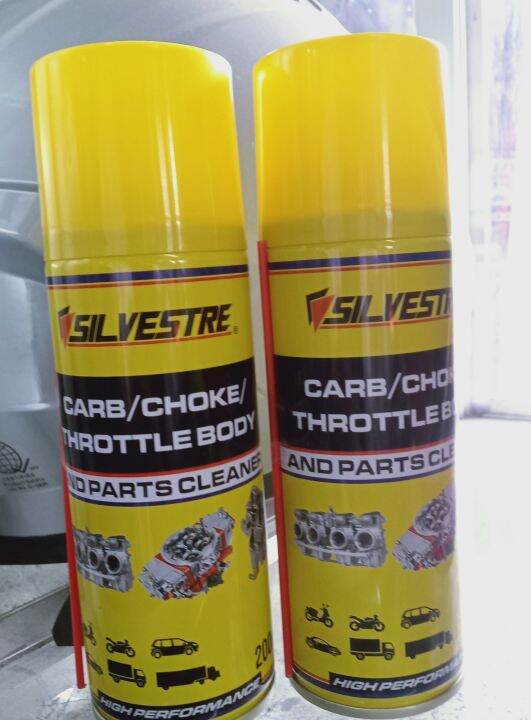 Silvestre Carb/Choke Throttle Body and Parts cleaner 200ml Lazada PH