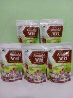 Amino vit(อะมิโนวิค)5แพ๊ค50ซองรสกาแฟเลือกรสได้มี4รส=ธช/กฟ/ชล/ชข