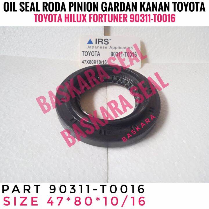 OIL SEAL PINION GARDAN TOYOTA HILUX FORTUNER Lazada Indonesia