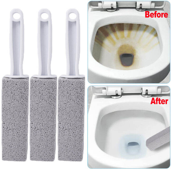 Toilets Cleaner Stone Natural Pumice Stone Toilets Brush Quick Cleaning ...