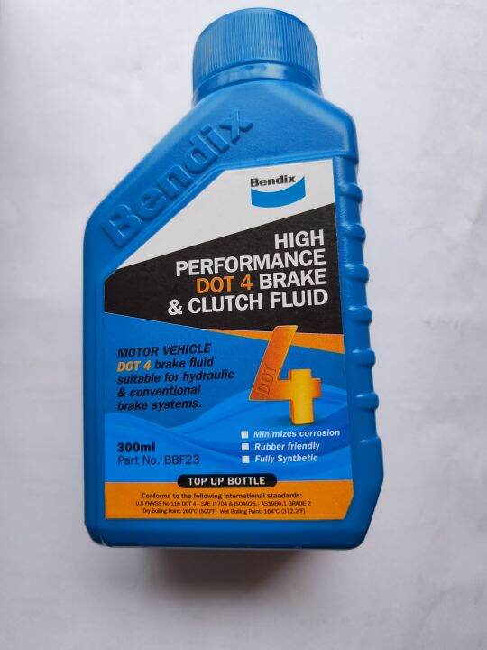 Brake&clutch fluid DOT 4 high performance (300ml) Lazada PH