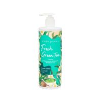 ของแท้ Cute Press Farm to Skin Fresh Green tea Firming Shower Cream