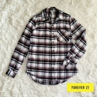 เสื้อลายสก็อต FOREVER21