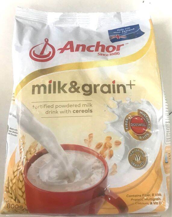 Anchor Milk & Grain Plus Fortified Powdered Milk Drink with Cereals