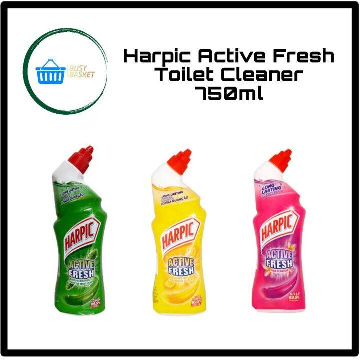 Harpic Active Fresh Toilet Cleaner 750ml Lazada PH