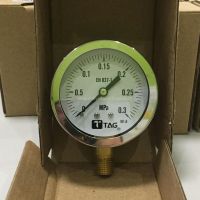 TAG เกจวัดแรงดัน เกจหน่วยวัด MPa เกจหน้าปัด 2.5นิ้ว(63มม) เพรชเชอร์เกจ Pressure Gauge TAG TECHNOLOGY Pressure Gauge