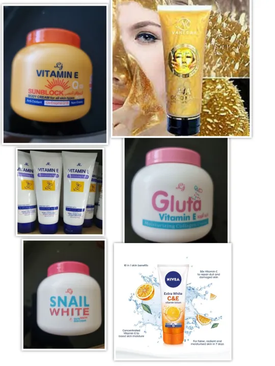 Nivea Lotion/Vitamin e/goldmask 24k Lazada