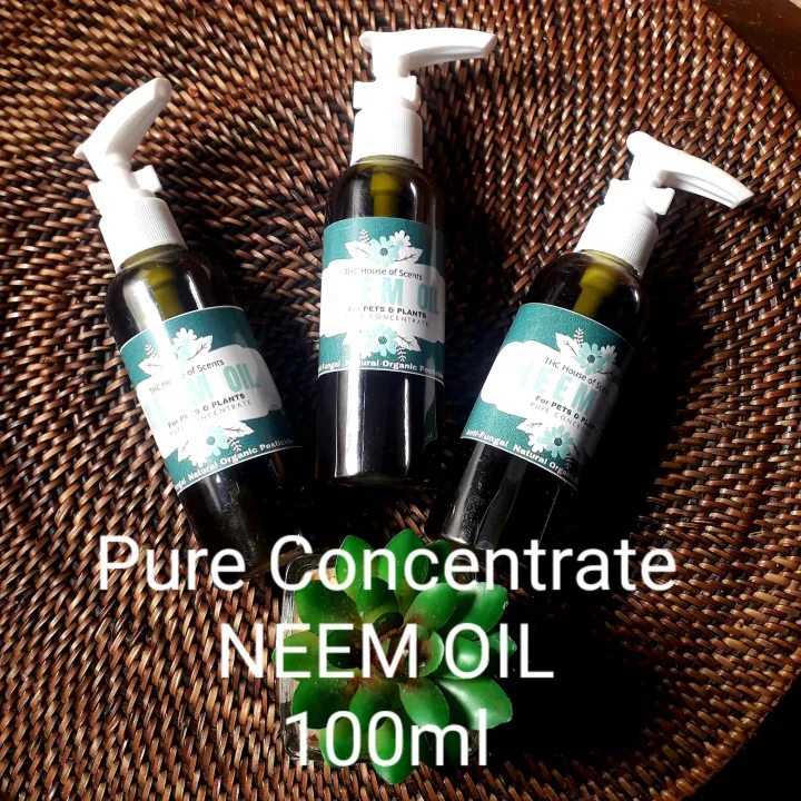 NEEM.OIL Pure Concentrate 100ml For Pets& Plant Lazada PH