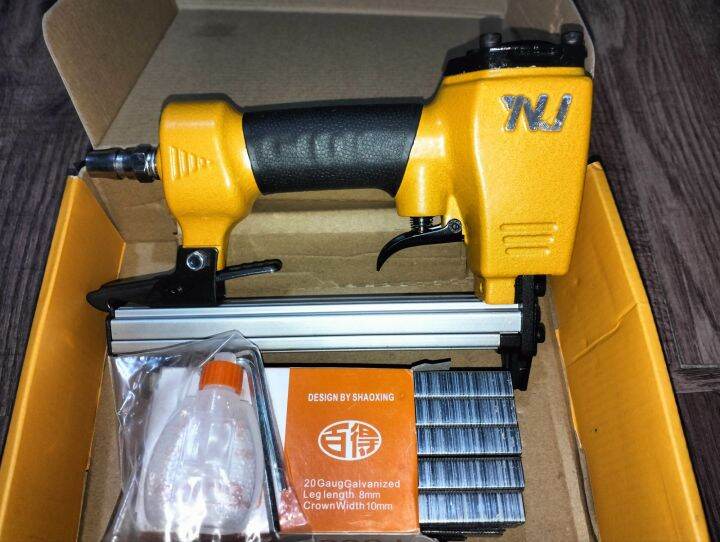 NJ PNEUMATIC AIR TACKER GUN WITH STAPLE WIRE Lazada PH