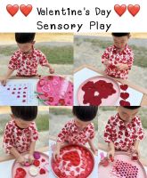 Valentines Day Sensory Play พร็อพประกอบกิจกรรมวันวาเลนไทน์