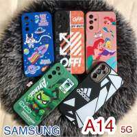 SAMSUNG A14(5G) เคสโทรศัพท์มือถือ TPU ลายการ์ตูน กันกล้อง ผิวด้าน ไม่ลื่นมือ