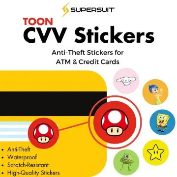 ATM/Beep Card Skin Stickers LUXURY BRANDS. High Quality Vinyl Sticker