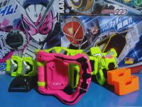 Kamen Rider Ex-aid(คาเมนไรเดอร์ เอ็กเซด) Dx Gamer Driver &amp; kimewaza slot holder ชุดใหญ่ มือ2สภาพกลางๆ ของแท้100%