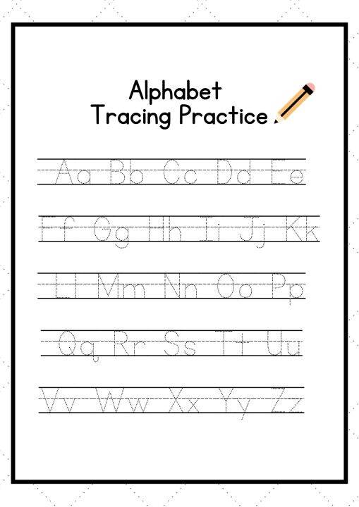 Tracing Alphabet 