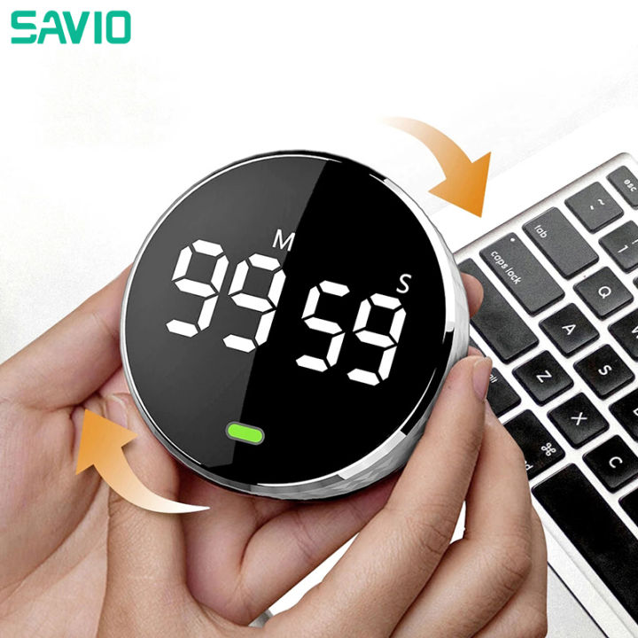 Kitchen Timer Magnetic Digital Timer for Cooking Shower Study Stopwatch LED  Counter Alarm Clock Manual Electronic Countdown 