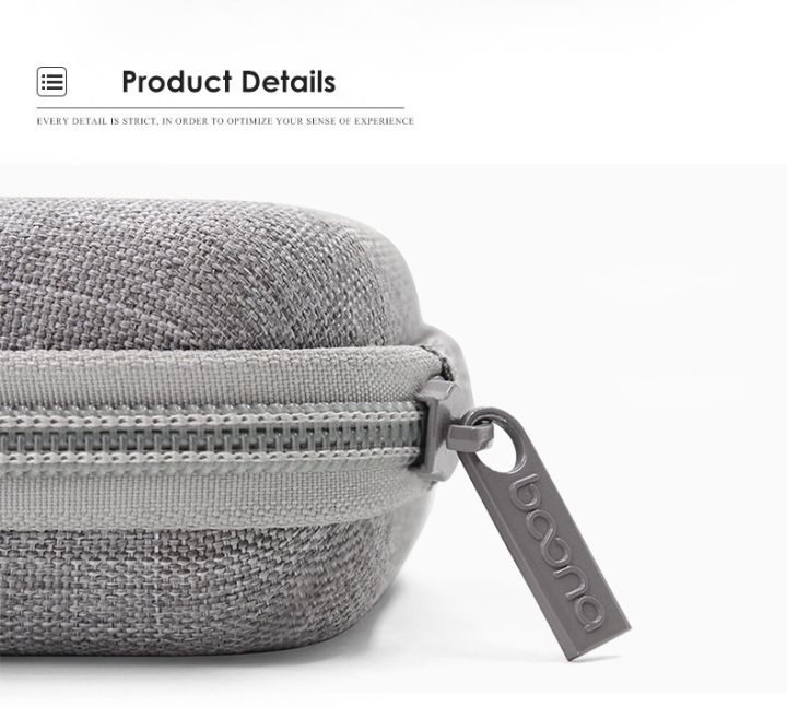 baona-กระเป๋าเก็บสายชาร์จ-macbook-ipad-iphone-เป็นเคสแข็งกันกระแทกได้-กระเป๋าจัดระเบียบ-กระเป๋าอะแดปเตอร์macbook