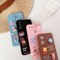 CASE เคสนิ่มลายการ์ตูนแบบนูน รุ่น OPPO Reno6z Reno7z Reno8z A57(4G) A15 A15S A16 A95 A74 A52020 RENO5 A3S A5S A7 A94 Realme5 5i c3