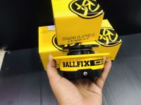 คอพวงมาลัยถอดได้แบบเสริมคอบาง BALLFIX OG. สีดำ ปีกเหลือง (งานแท้)