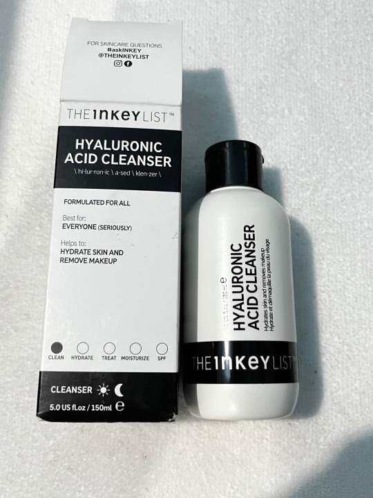 The Inkey List Hyaluronic Acid Cleanser Lazada PH