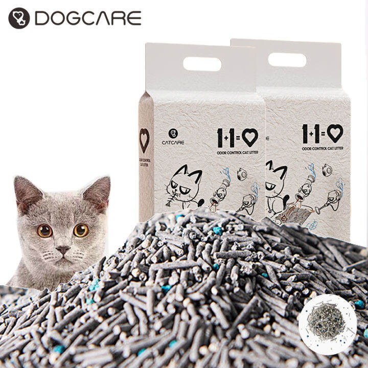 DOGCARE Tofu Cat Litter Sand Flushable Cat Sand Food Grade Plant Tofu
