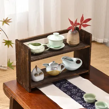 Cup Holder Cup Display Rack Living Room Desktop Duobao Storage Shelf  Lattice Rack