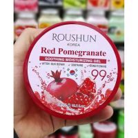 Roushun Red Pomegranate Soothing Moisturizing Gel 300ml. บำรุงผิวหน้าและผิวกาย