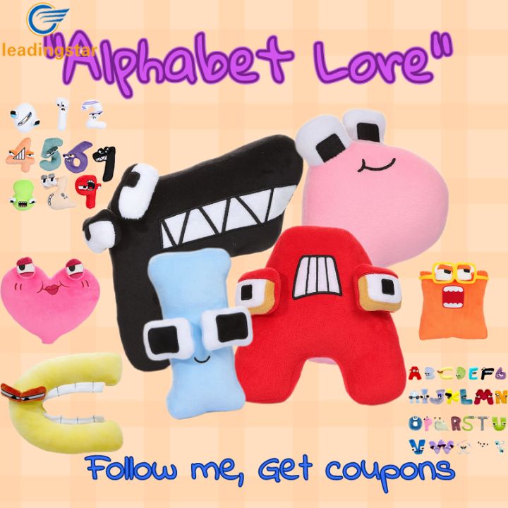 New Alphabet Lore Stuffed Toys Plush 0-9 Doll Toy Plush Gifts