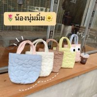 พร้อมส่งด่วน 6 ชม :  กระเป๋าผ้ามินิมอล เกรดพรีเมี่ยม A030